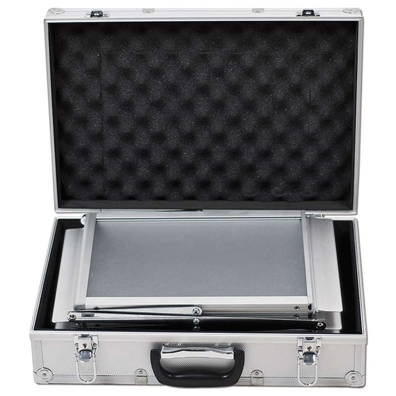 Flex-Prospektständer - Silber - 6 x A4