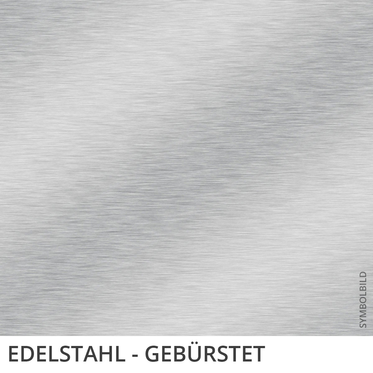 3D-Buchstaben Aluverbund - gebürstet
