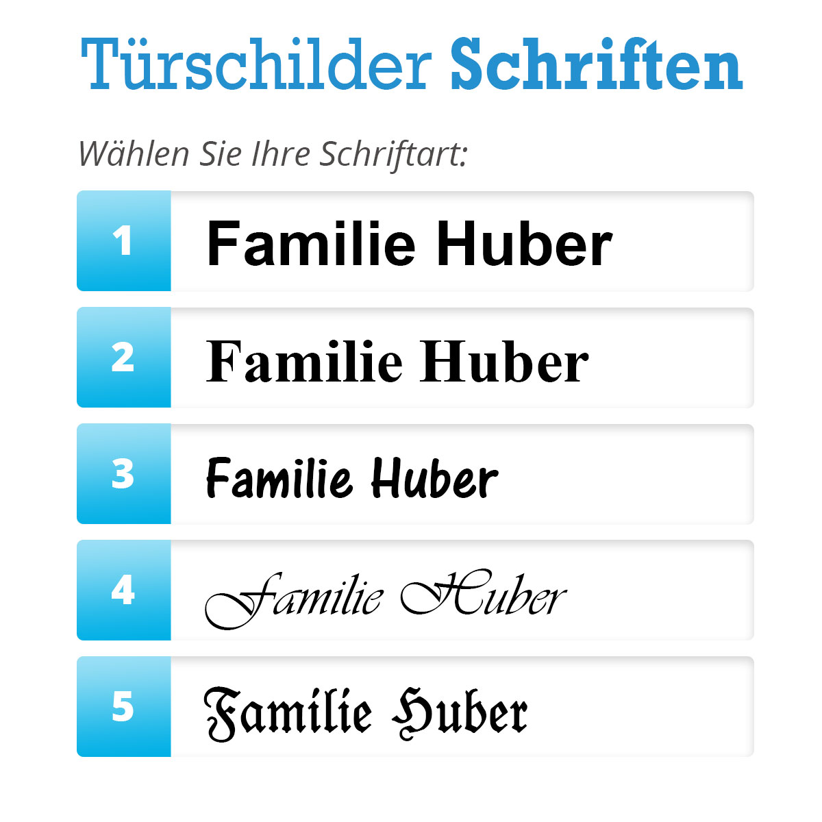 Gravur Türschilder Messing