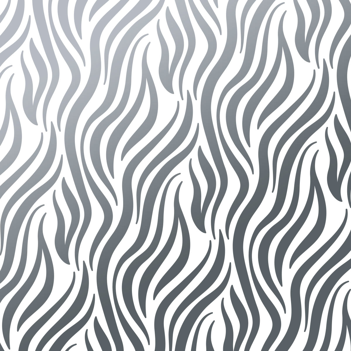 Sandstrahlfolie Zebra