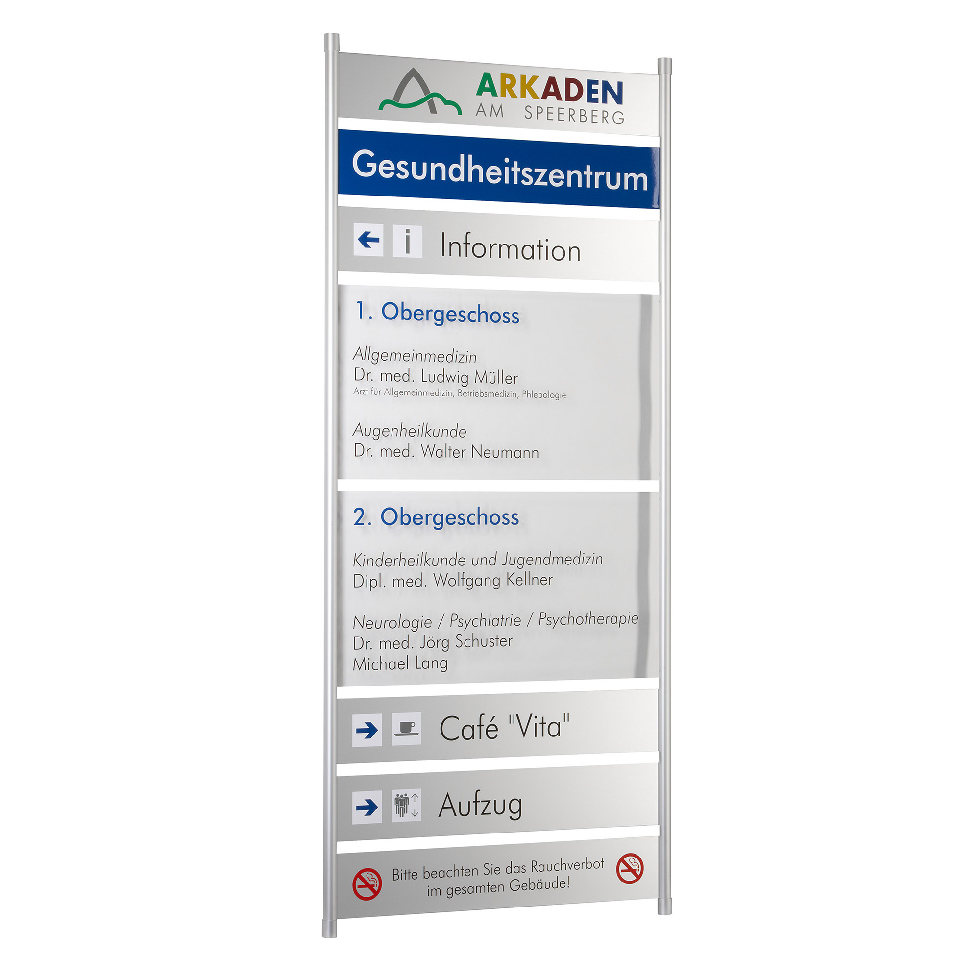BERLIN Schildträgersystem rund